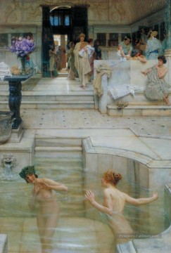 Un romantisme personnalisé préféré Sir Lawrence Alma Tadema Peinture à l'huile